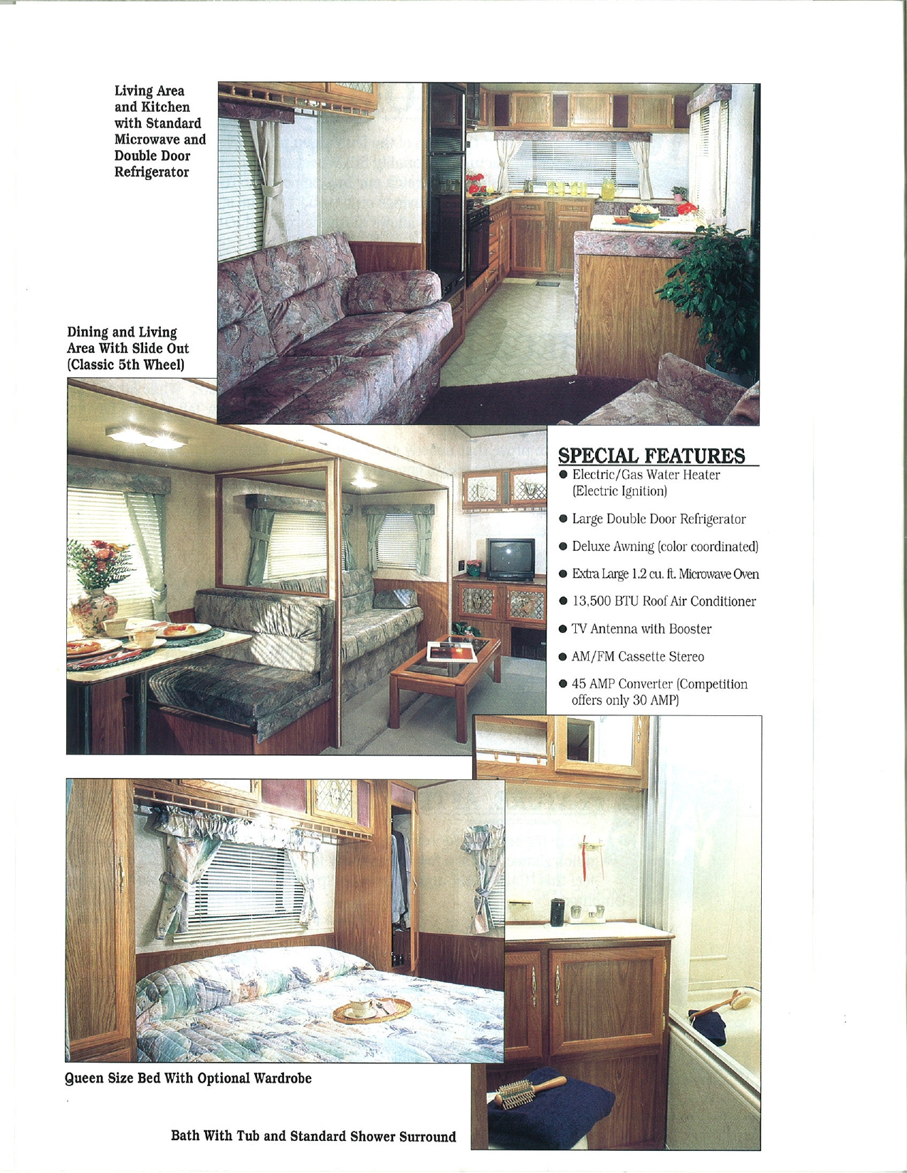 1995 dutchmen classic travel trailer specs