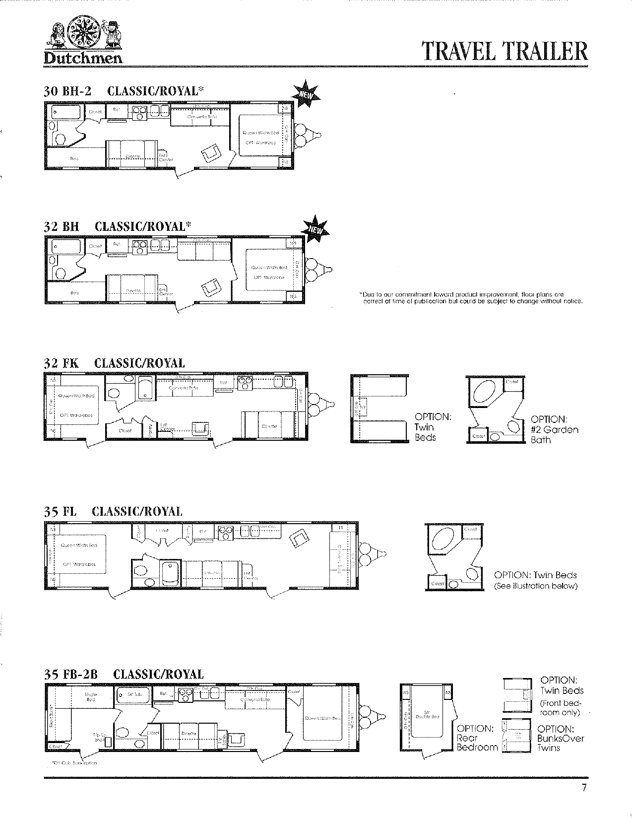 1995 Dutchmen Floorplan - RV Roundtable Buy - Sell - Join