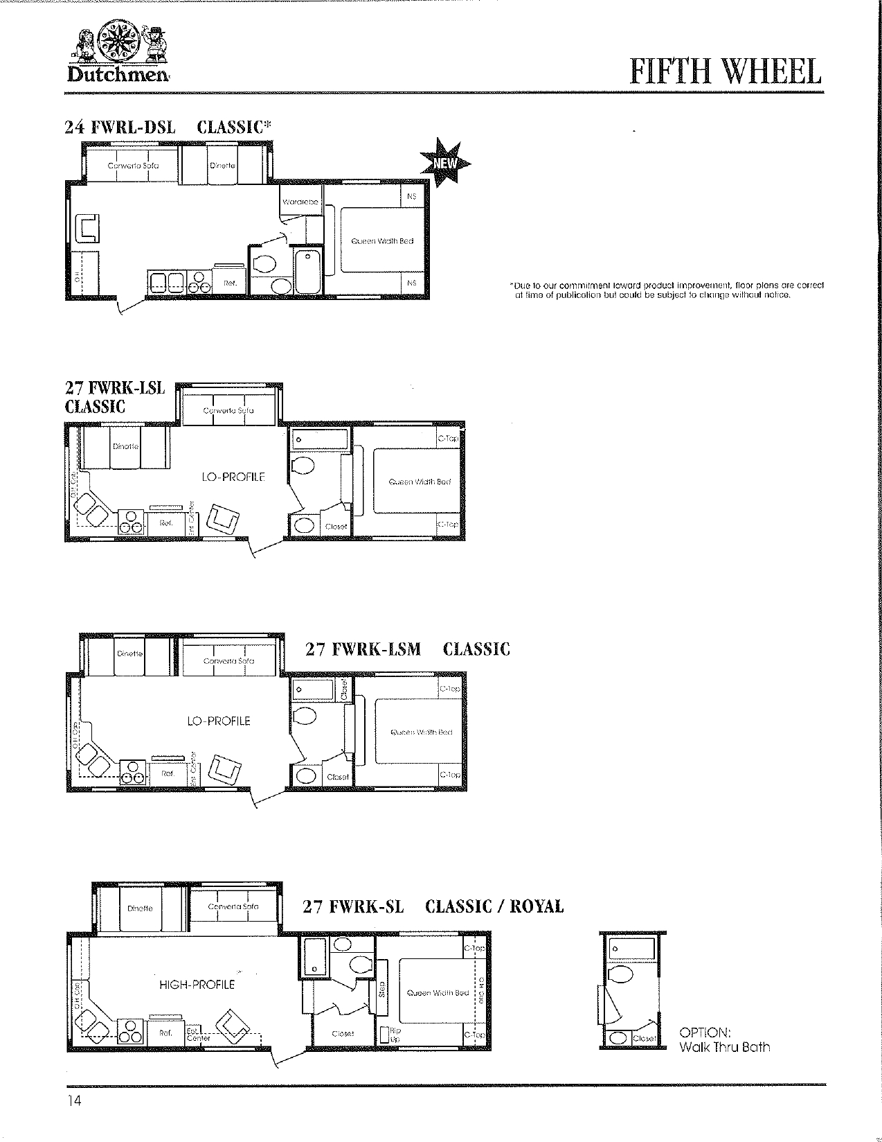 1995 Dutchmen Floorplan - RV Roundtable Buy - Sell - Join