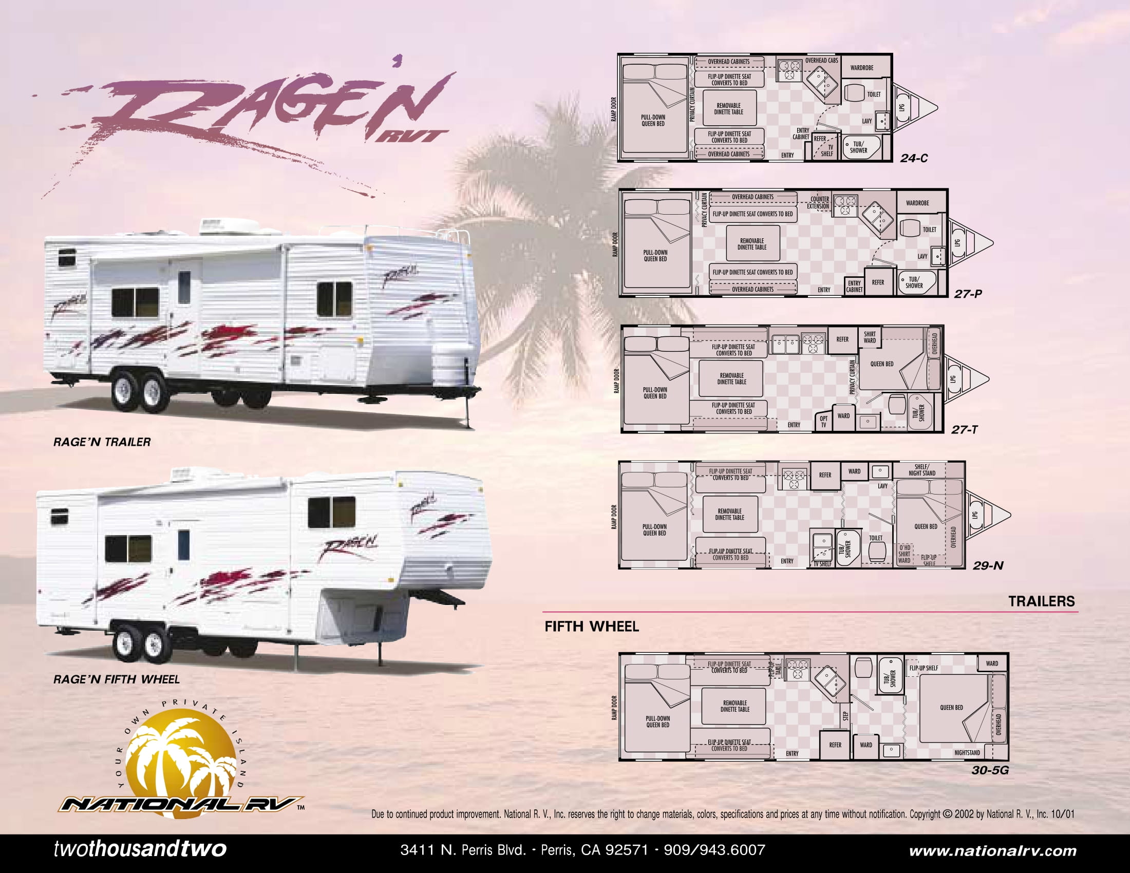 2002 National Rv Ragen Specs